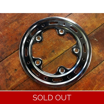 Chrome 113mm BCD 190mm OD Chainring Guard - NOS